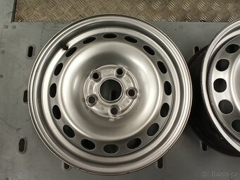 VW CADDY - 4x OCELOVÝ DISK 15“ - rozteč 5x112 - 2