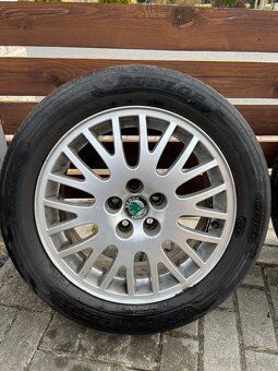 Originální disky Škoda style R16, 5x100, 6,5J16 ET42 - 2