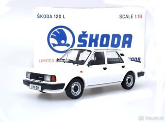 Modely Škoda 120L 1:18 FOX18 - 2