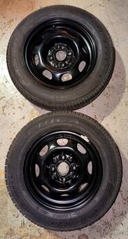 2x Nový disk s novou pneu 4x100 175/65 R13 - 2