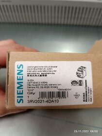 Motorová Spoušť 18-25A Siemens 3RV2021-4DA10 - 2