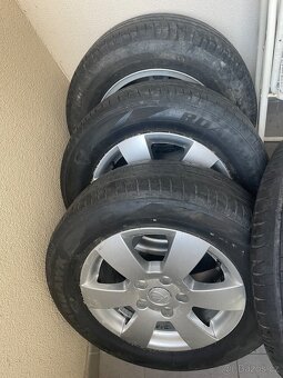 Sada alu kol Škoda R15 195/65 5x112 - 2