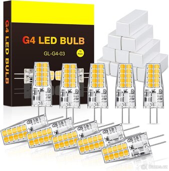 LED žárovka, G4 do digestoře apod. (se slevou), 5 ks - 2