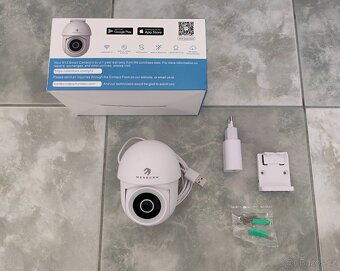 VNITŘNÍ/VENKOVNÍ WI-FI KAMERA MENBORN G12 S ROZLIŠENÍM 2K - 2