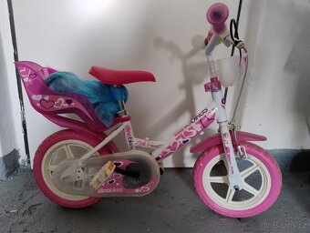 Prodám dětské kolo DINO BIKE + přídavná kolečka. - 2