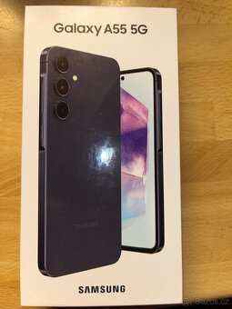 Samsung A55 5g nový jen vybalený s účtem z obchodu Samsung - 2