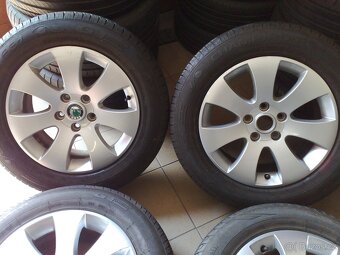alu kola 5x112 r16 original škoda yeti 215/60/16 - 2