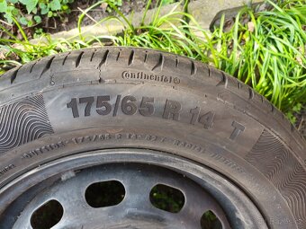 Letní pneu 175/65 R 14 T + kola 14 - 2