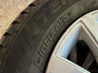 Vokswagen Audi origina alu 16” 5x112 zimní 205/55/15 Pirelli - 2
