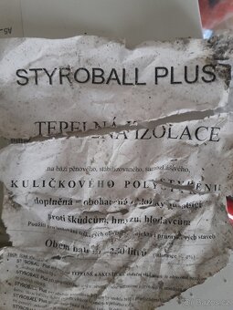 Sypaný polystyren Styroball Plus - 2
