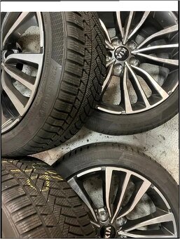 Alu kola + Pneu orig. zimní KIA STINGER 18" 225/45 - 2