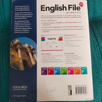 Oxford English File, workbook - 2
