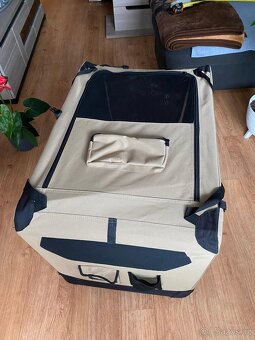 Prevozni skládací box na střední psy Amazon basic 90x60x60cm - 2