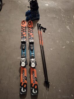 Dětské lyže 120 cm + boty velikost 36 - 2