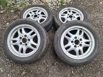 ALU kola BMW s pneu – Dunlop 205/55 R16 - 2