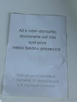 Poukaz na ubytování – hodnota 5 000 Kč - 2
