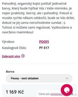 Kojící polštář - 2