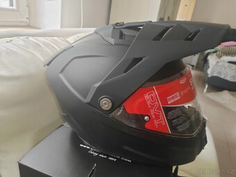Motorkarska helma Caberg Táňa i matt Black XL - 2
