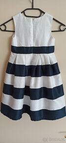 Vánoční a společenské šaty vel. 104/110 - 2