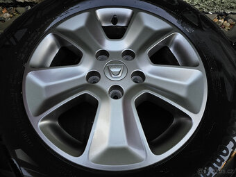 ALU kola letní disky Dacia Duster R16 5x114,3 ET50 6,5J - 2