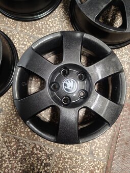ALU disky originál Škoda 5x112 r15 (sada č.5) - 2