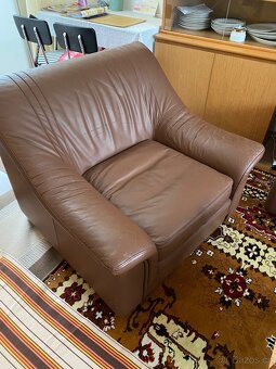 Kožená sedací souprava - 2