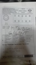 Těsnění hlavy válců - Mitsubishi Galant - 2