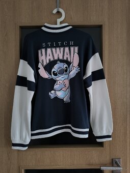 Mikina na patentky Stitch - 2