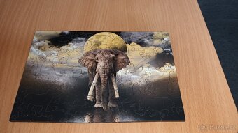 Prodám dřevěné puzzle Sloní sny - 2