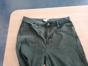 dámské džíny z H&M 44 zelené - 2