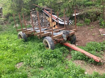 Prodám vlek za traktor, klaďák,podvozek. - 2