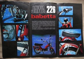 Prospekt Jawa 226 Babetta, Mototechna 1989 - 2