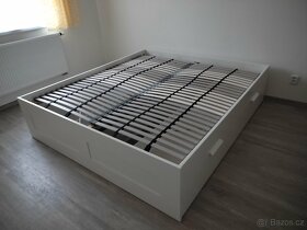 IKEA BRIMNES-nová postel s úložnými díly - 2