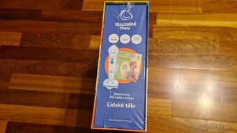 Kouzelné čtení kniha Lidské tělo s tužkou NOVÉ - 2