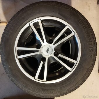 Litá kola ALU (disky) RSW Racing s pneumatikami - 2