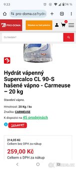 Vápno, cement - 2