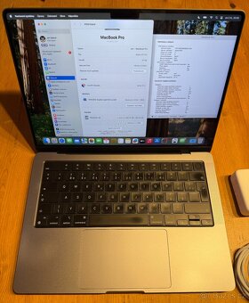 Apple MacBook Pro 14" M1 PRO CZ 2021 16G 512G Vesm. šedý DP - 2