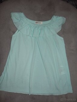 Tričko vel. 122/128 H&M N.ové - 2