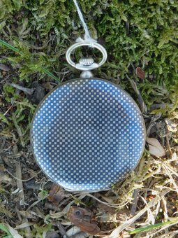 TOP Starožitné stříbrné kapesní hodinky TULA / NIELLO - 2