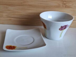 PORCELÁNOVÁ KÁVOVÁ SOUPRAVA PRO DVA. - 2