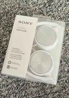 Sluchátka SONY ZX310 bílé (nové) - 2
