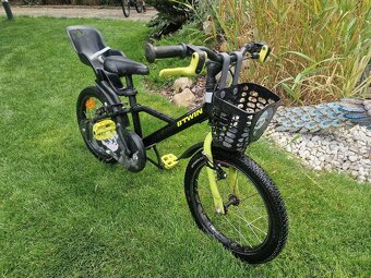 Dětské kolo vel 16 BTWIN černé - 2