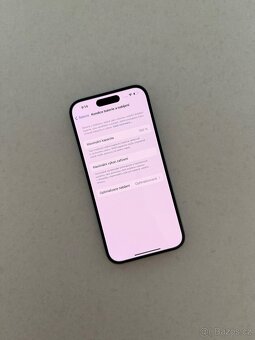 ZÁNOVNÍ APPLE IPHONE 15 256GB MODRÝ-BATERIE 100%-ZÁRUKA - 2