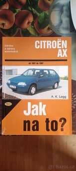 Prodám knížku oprav Citroen AX - 2