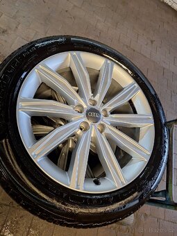 Originální alu kola Audi 19″ 4K0 601 025 G + Michelin - 2