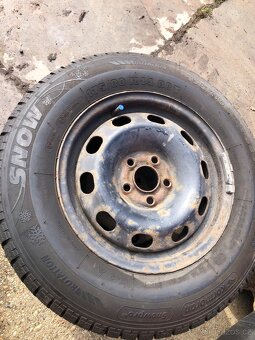 Zimní kola 5x100 R14 175/80/14 Golf 4 ,Octavia 1 ROOMSTER - 2