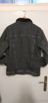 Džínová bunda s kožíškem - 2