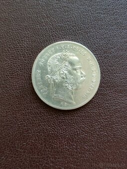 1 zlatník 1874 KB Fran. Josefa I. - 2