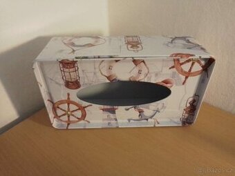 Krabička na ubrousky - Námořnický motiv - 2