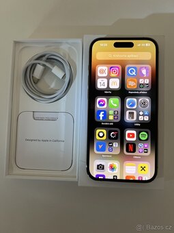 Prodám IPhone 14 pro Gold - 2